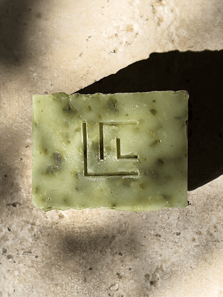 makrut lime clary sage soap