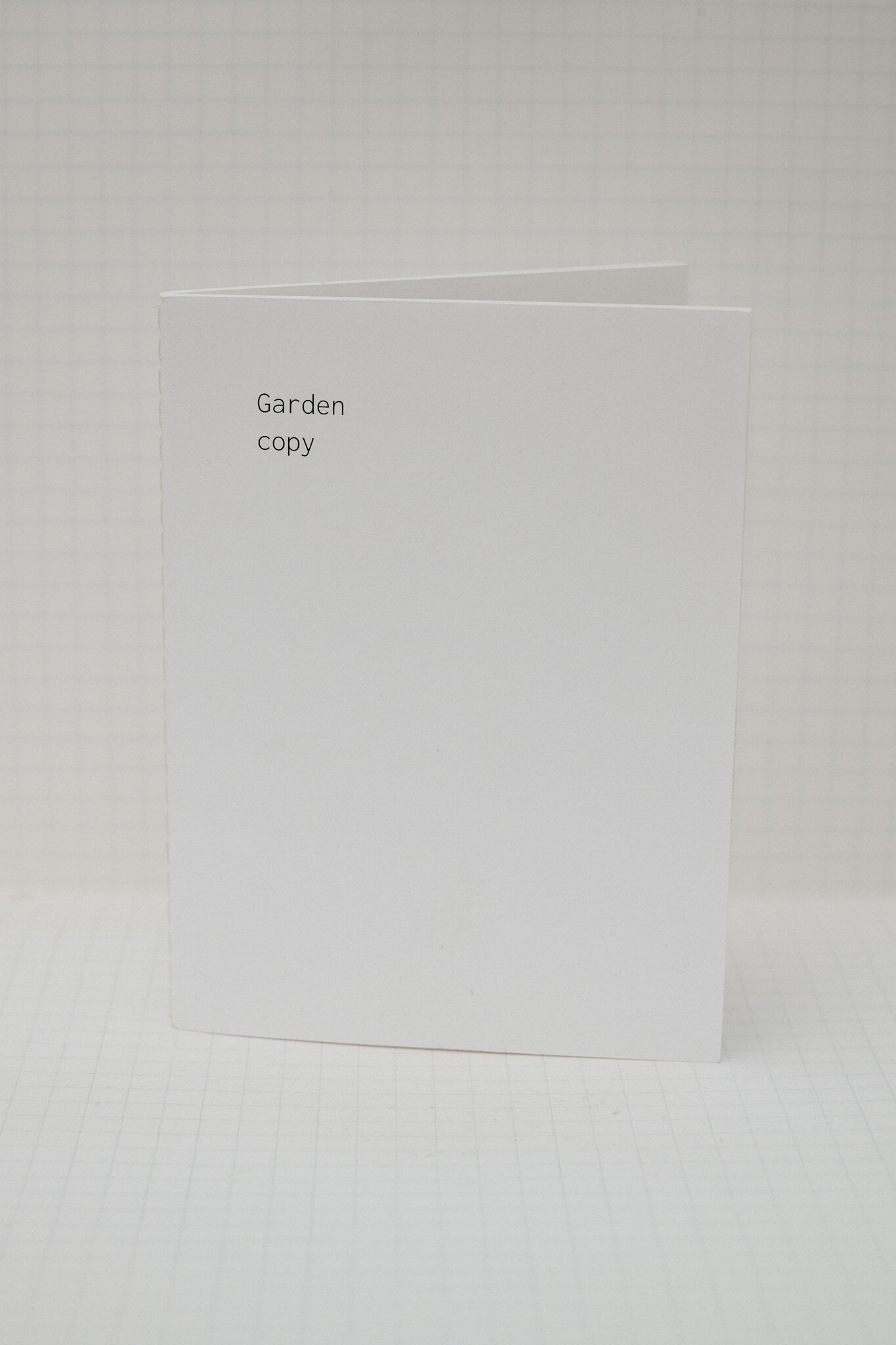 garden copy