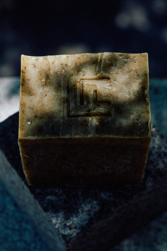 pinyon pine basil soap